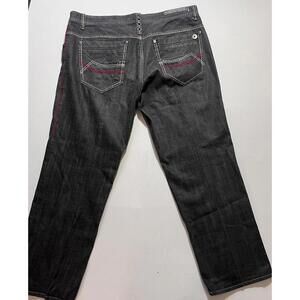 Vintage JNCO Y2k Parish Nation Men’s 42x32 Baggy Jeans Skater Distressed